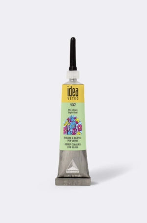 IDEA VETRO A RILIEVO- 137 ORO CHIARO