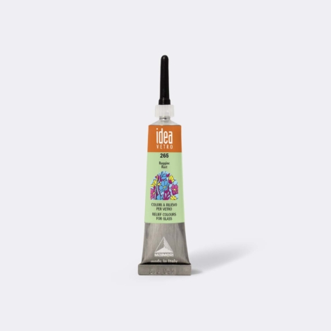 IDEA VETRO COLORI A RILIEVO- 265 RUGGINE