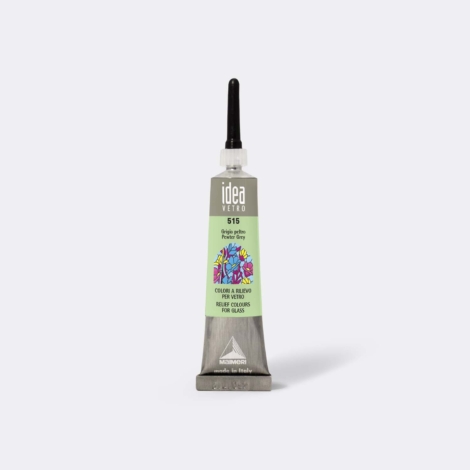 IDEA VETRO COLORI A RILIEVO- 515 GRIGIO PELTRO