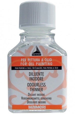 DILUENTE INODORE PER PITTURA A OLIO 75ml - MAIMERI