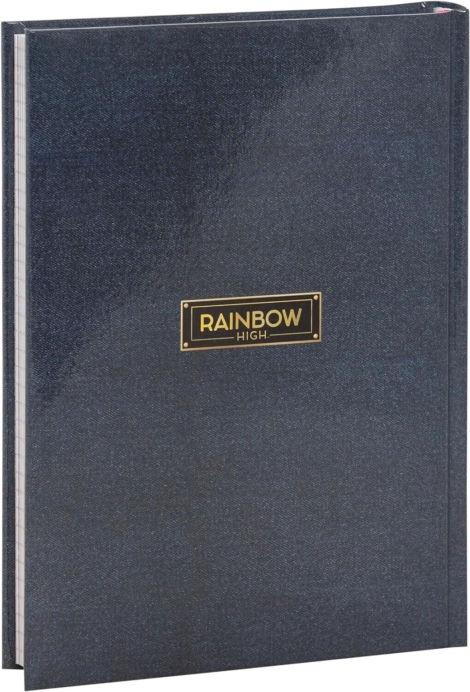 DIARIO SCUOLA RAINBOW HIGH STANDARD 12 MESI -BLU