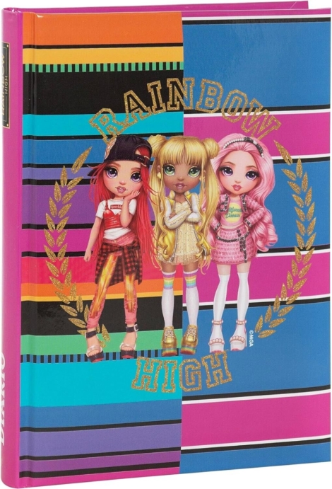 DIARIO SCUOLA RAINBOW HIGH STANDARD 12 MESI