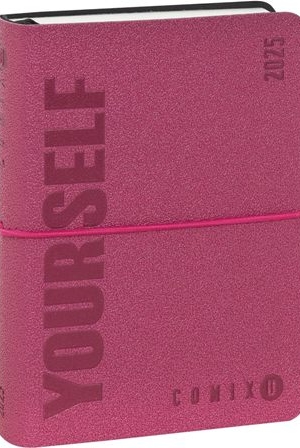 COMIX U YOURSELF - AGENDA GIORNALIERA 2024-2025 - 16 MESI ROSA
