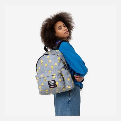 EASTPAK ZAINO PADDED PAK'R - TWEETY GREY