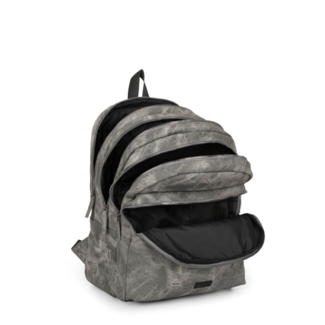 ZAINO SCUOLA ORGANIZZATO COMIX SPECIAL 2024 - GREY DENIM