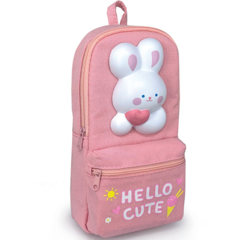 LEBEZ - ASTUCCIO  BUSTINA IN TESSUTO DOPPIO SCOMPARTO SACCUCCIOLI SQUISHY