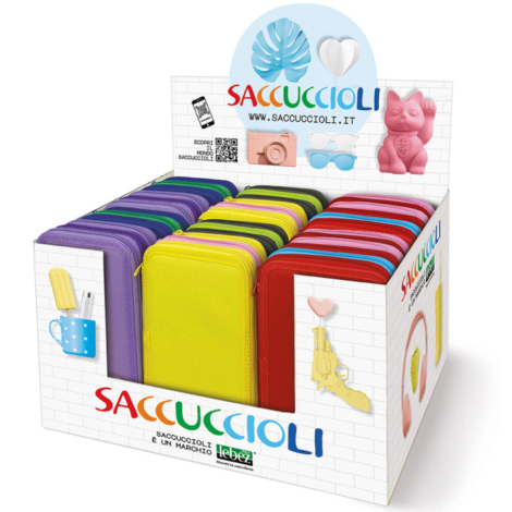 ASTUCCIO 3 ZIP SACCUCCIOLI COMPLETO - LEBEZ