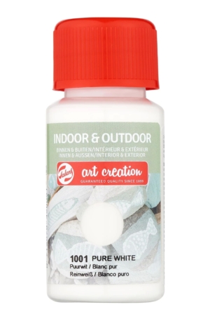 VERNICE PER INTERNO ED ESTERNO 50ml  -  1001 PURE WHITE