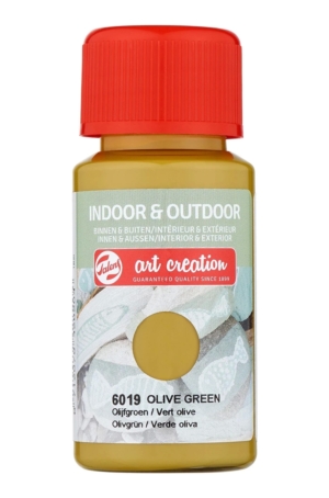 VERNICE PER INTERNO ED ESTERNO 50ml  -  6019 OLIVE GREEN