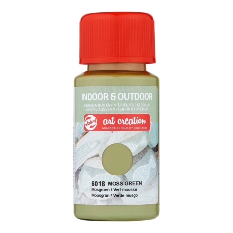 VERNICE PER INTERNO ED ESTERNO 50ml  -  6018 MOSS GREEN