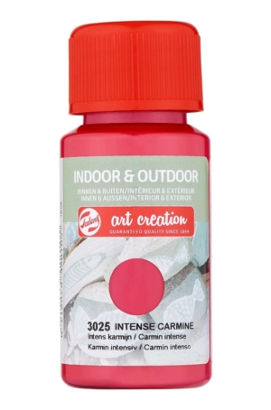 VERNICE PER INTERNO ED ESTERNO 50ml  -  3025 INTENSE CARMINE