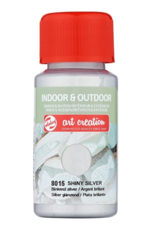 VERNICE PER INTERNO ED ESTERNO 50ml  -  8015 SHINY SILVER
