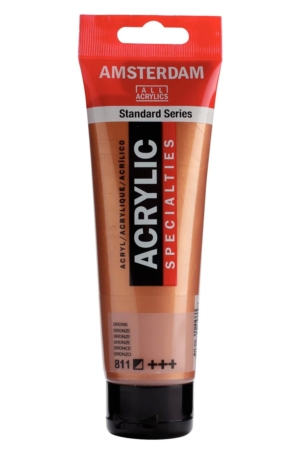 ACRILICO AMSTERDAM COLORI SPECIALI  120ML  811 - BRONZO