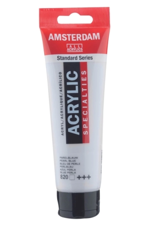 ACRILICO AMSTERDAM COLORI SPECIALI  120ML  820 - BLU PERLA