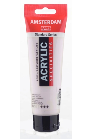 ACRILICO AMSTERDAM COLORI SPECIALI  120ML  821 - VIOLA PERLA