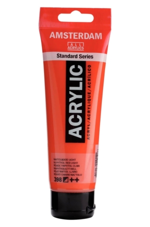 ACRILICO AMSTERDAM STANDARD 120ML 398 - ROSSO CHIARO NAFTOLO