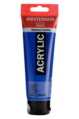 ACRILICO AMSTERDAM STANDARD 120ML 504 - OLTREMARE