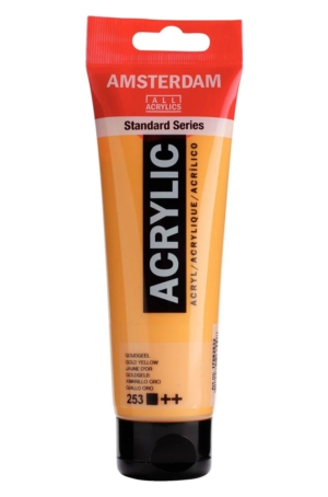 ACRILICO AMSTERDAM STANDARD 120ML 253 - GIALLO ORO
