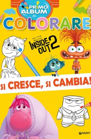 INSIDE OUT 2 - PRIMO ALBUM DA COLORARE - DISNEY PIXAR