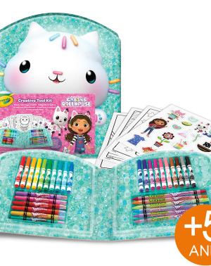 VALIGETTA CREATIVA GABBY'S DOLLHOUSE - CRAYOLA