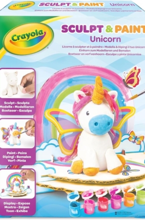 SET CREA E MODELLA IL TUO UNICORNO - CRAYOLA