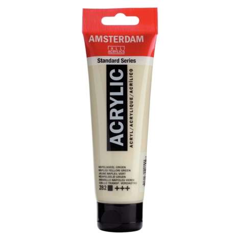 ACRILICO AMSTERDAM SERIE STANDARD 120ML  282 - GIAL. NAP. VERDASTRO