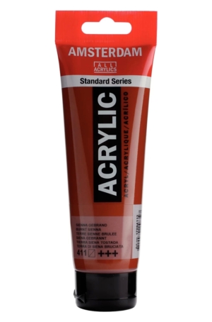 ACRILICO AMSTERDAM SERIE STANDARD 120ML  411 - T. SIENA BRUC.
