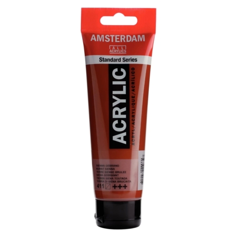 ACRILICO AMSTERDAM SERIE STANDARD 120ML  411 - T. SIENA BRUC.