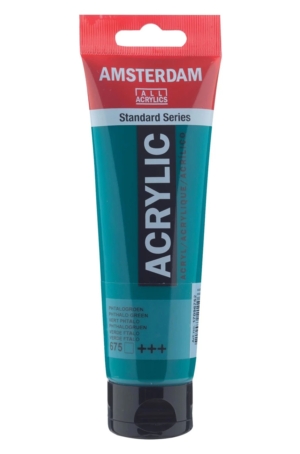 ACRILICO AMSTERDAM SERIE STANDARD 120ML  675 - VERDE FTALO