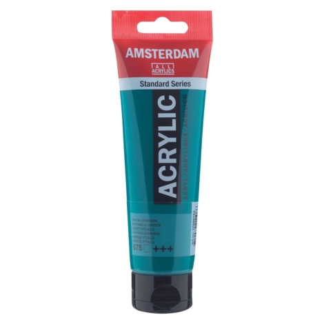 ACRILICO AMSTERDAM SERIE STANDARD 120ML  675 - VERDE FTALO