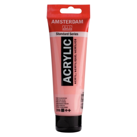 ACRILICO AMSTERDAM SERIE STANDARD 120ML  316 - ROSSO VENEZIANO