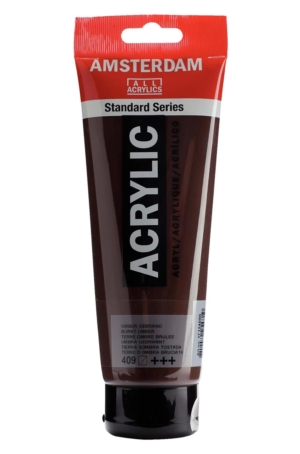 ACRILICO AMSTERDAM SERIE STANDARD 120ML  409 - TERRA D'OMBRA BRUCIATA