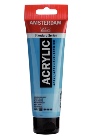 ACRILICO AMSTERDAM SERIE STANDARD 120ML  517 - BLU REALE