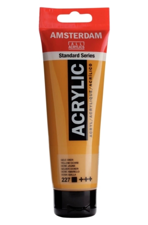 ACRILICO AMSTERDAM SERIE STANDARD 120ML  227 - OCRA GIALLA