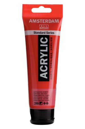 ACRILICO AMSTERDAM SERIE STANDARD 120ML  399 - ROSSO NAFTOLO SCURO