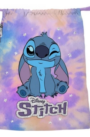 SACCA STRING BAG LILO E STITCH - LILLA