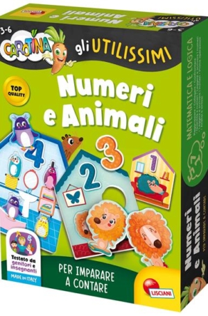 NUMERI E ANIMALI - CAROTINA GLI UTILISSIMI