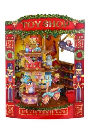 BIGLIETTO DI AUGURI NATALIZIO 3D POP UP