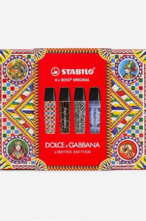 EVIDENZIATORI BOSS ORIGINAL STABILO (SET DOLCE&GABBANA LIMITED EDITION)