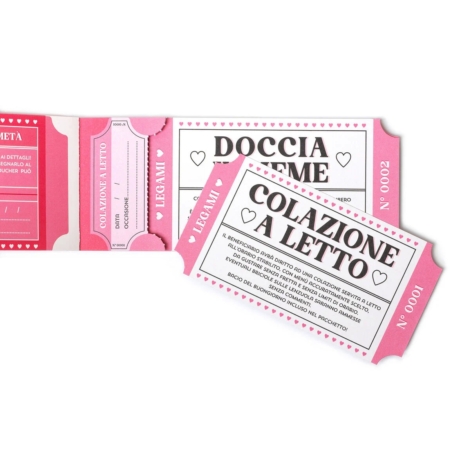 BLOCCHETTO LEGAMI - 24 BUONI ROMANTICI