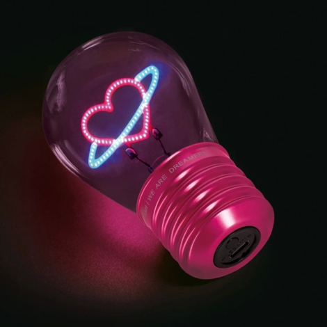 LAMPADA DA TAVOLO LEGAMI A FORMA DI LAMPADINA - BULB FICTION