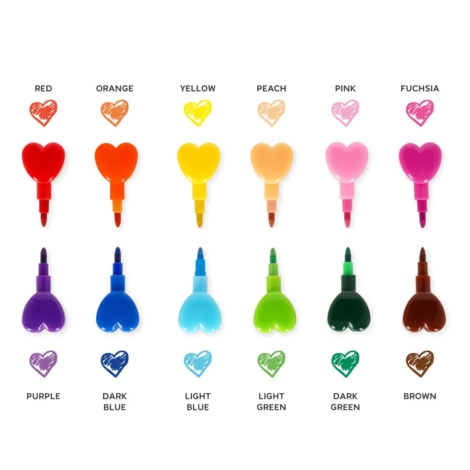 12 PASTELLI IMPILABILI  LEGAMI- DREAM IN HEART