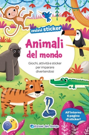 ANIMALI DEL MONDO - MINI STICKER