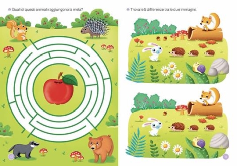 ANIMALI DEL MONDO - MINI STICKER