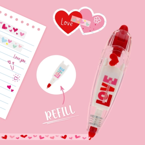 PENNA A NASTRO PER DECORAZIONI DECO TAPE LEGAMI HEART