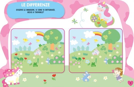 UNICORNI GIOCA E COLORA