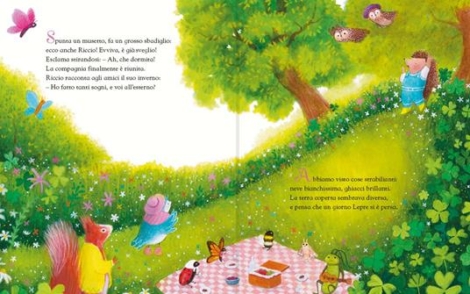 IN FONDO AL BOSCO E' PRIMAVERA SCOIATTOLO - GIUDITTA CAMPELLO