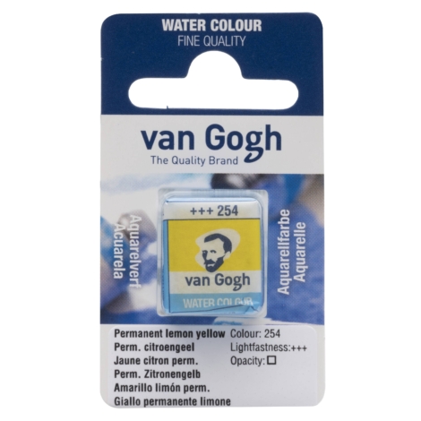 ACQUERELLO  VAN GOGH IN PASTIGLIA  254 - GIALLO PERMANENTE LIMONE