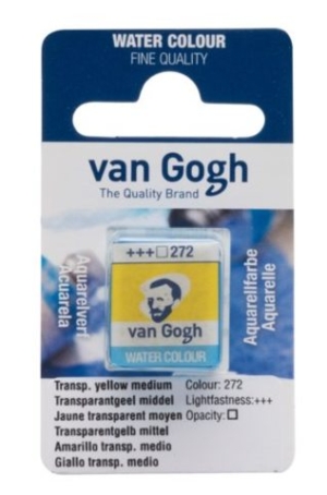 ACQUERELLO  VAN GOGH IN PASTIGLIA 272 - GIALLO TRANSP. MEDIO