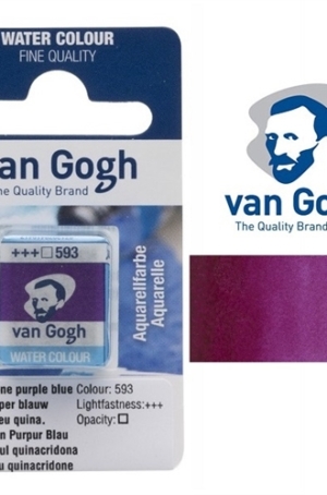 ACQUERELLO  VAN GOGH IN PASTIGLIA 593 - PORPORA BLU QUINACRIDONE